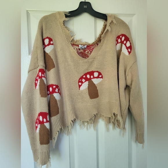 Rue21 Sweaters - Deconstructed Mushroom Sweater